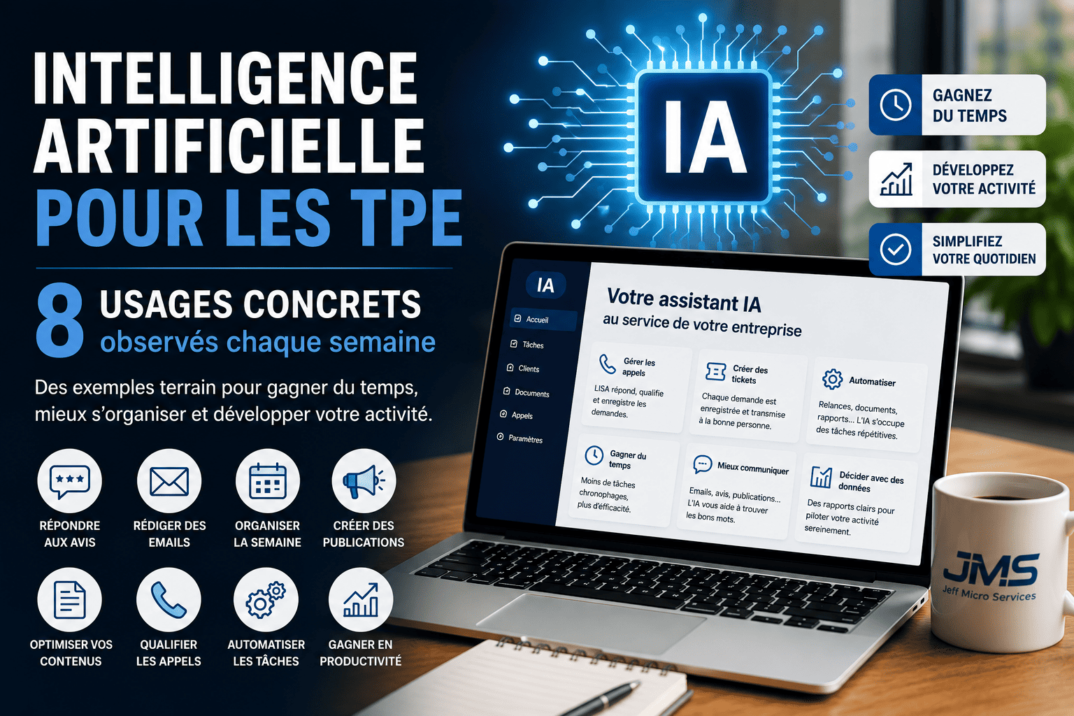 intelligence artificielle pour les tpe 8 usages concrets observés chaque semaine